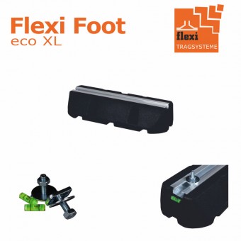 Flexi Foot Eco XL Montagesockel mit Schiene 450 mm 