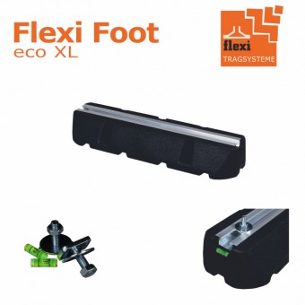 Flexi Foot Eco XL Montagesockel mit Schiene 600 mm 