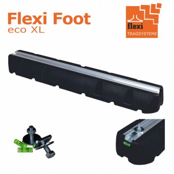 Flexi Foot Eco XL Montagesockel mit Schiene 1000 mm 