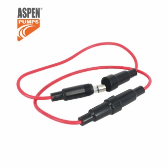 Aspen Sicherungshalter+Feinsicherung 1A mit Kabel, Pack 2 Stk 