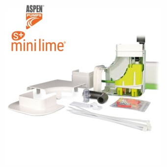 Aspen Kondensatpumpe Slimline Silent+ Mini Lime signalweiss 