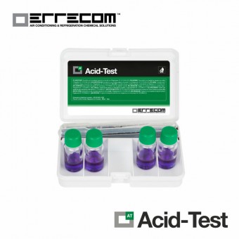 Errecom ACID-TEST Säuretester für alle Kälteöle, 4er Pack 