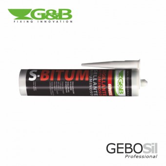 GeboSil S-BITUM bitumenbasierendes Dichtmittel, 310 ml 