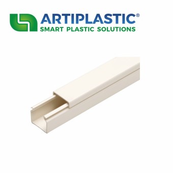 Artiplastic Elektro-Mini-Kanal 18x18, 2m Stange, per m 