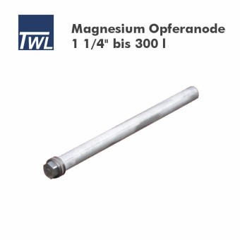 Magnesium Stabanode 1 1/4" für Speicher bis 300l 