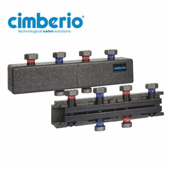 Heizkreisverteiler 3 Heizkreise für Cimberio Pumpengruppen 