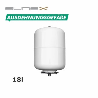 Sunex Membran-Ausdehnungsgefäß 18l, Betriebsdruck max. 10bar 