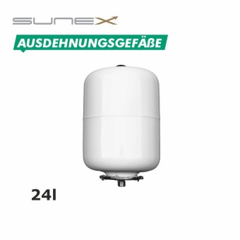 Sunex Membran-Ausdehnungsgefäß 24l, Betriebsdruck max. 10bar 
