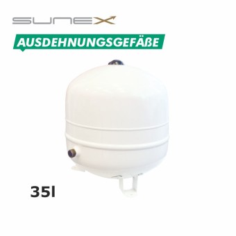 Sunex Membran-Ausdehnungsgefäß 35l, Betriebsdruck max. 10bar 