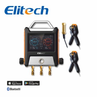 Elitech Digitale 2-Wege Monteurhilfe mit LCD Touchscreen MS-2000 