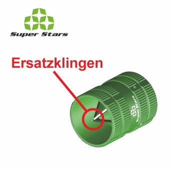Ersatzklingen-Set for Super Stars Innen/Aussenentgrater 