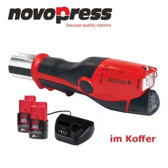Novopress Pressgerät ACO103 + 2xAkku + LDG 