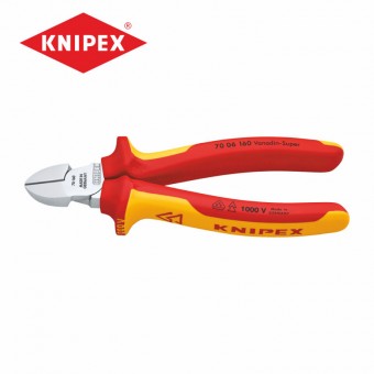 KNIPEX VDE Seitenschneider 160 mm, verchromt 