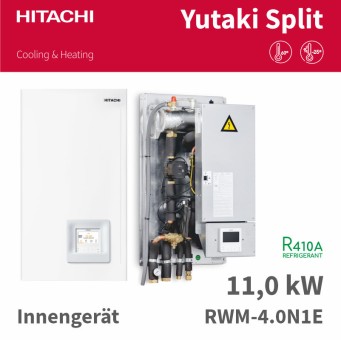 HITACHI Split-Innenteil Wärmepumpe RWM-4.0N1E, 11kW R410A 
