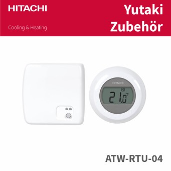 HITACHI  Wärmepumpen Funk-Thermostat Ein/Aus ATW-RTU-04 