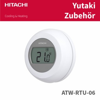HITACHI  Wärmepumpen Thermostat FB 2. Kreis ATW-RTU-06 