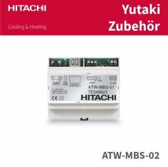 HITACHI  Wärmepumpen Modbus-Schnittstelle ATW-MBS-02 