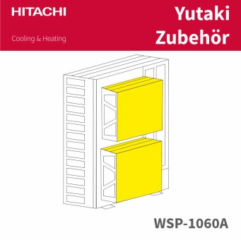 HITACHI  Wärmepumpen Windschutz WSP-160A, 4-10PS 