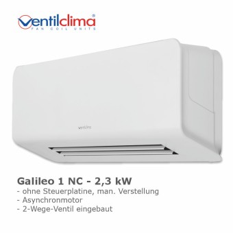 Ventilclima KWS Wandgerät Galileo 1 NC, 2WV 