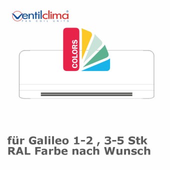 Aufpreis pro Stk f. Galileo 1-2, RAL-Farbe nach Wunsch, 3-5 Stk. 