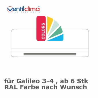 Aufpreis pro Stk f. Galileo 3-4, RAL-Farbe nach Wunsch, mehr als 5Stk. 