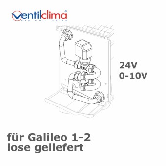 3-Wegeventil  f. Galileo 1-2, 24V, 0-10V, lose 